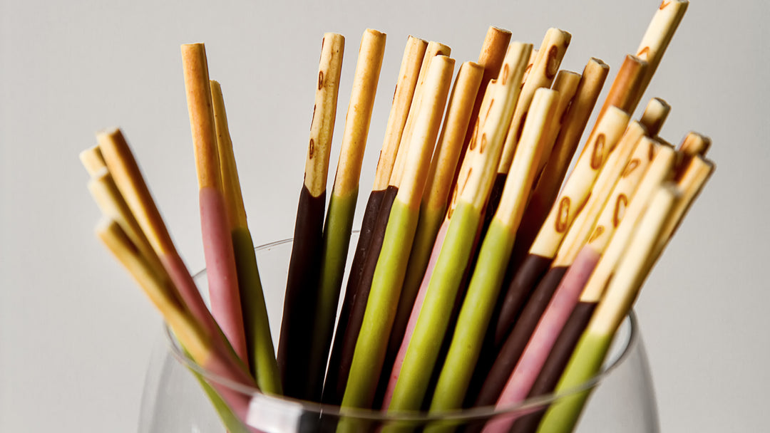 Different flavored Pocky