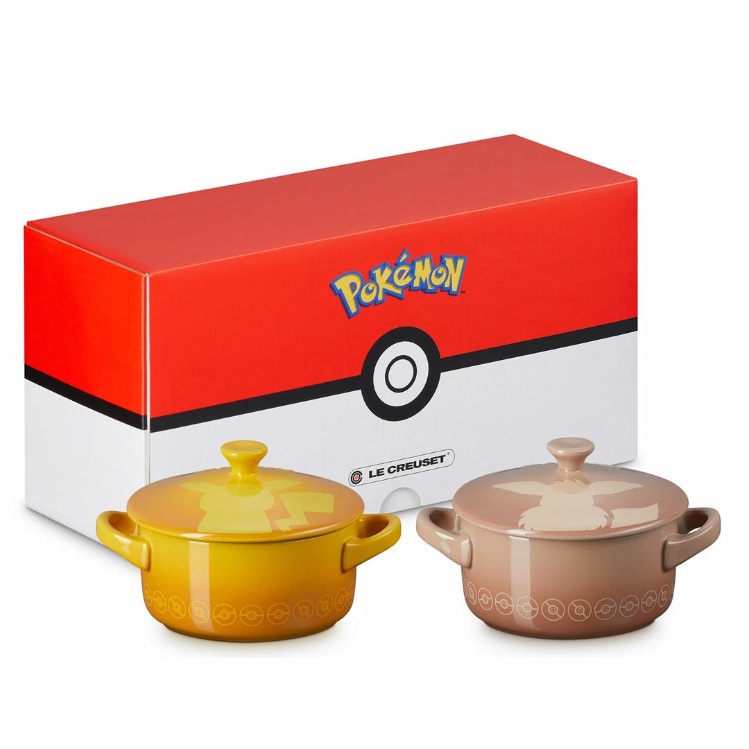 Pokémon Le Creuset Mini Cocotte Set (2 Pieces)