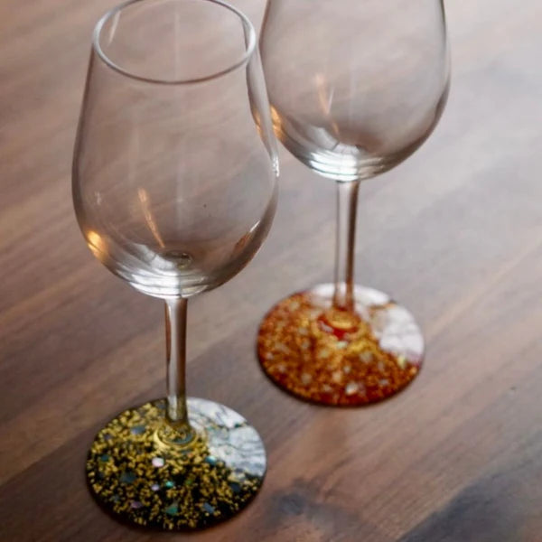 Galaxy Wine Glass Pair Gift Box