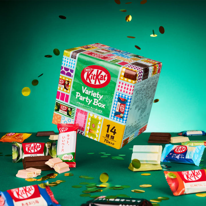 Japanese Kit Kat: Variety Party Box 2024 (70 Pieces, 14 Flavors) thumbnail 3