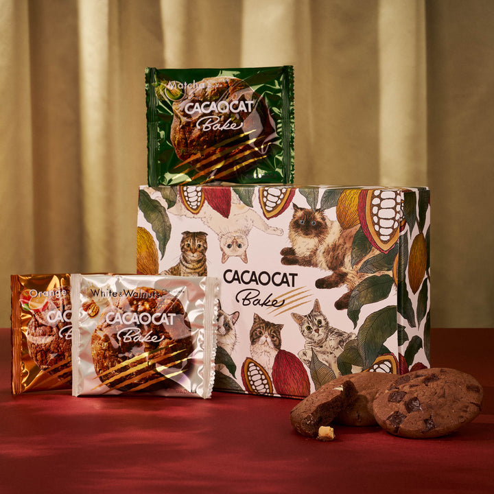 CACAOCAT Bake Chocolate Cookie Mini Gift Box (6 Pieces, 6 Flavors) thumbnail 1