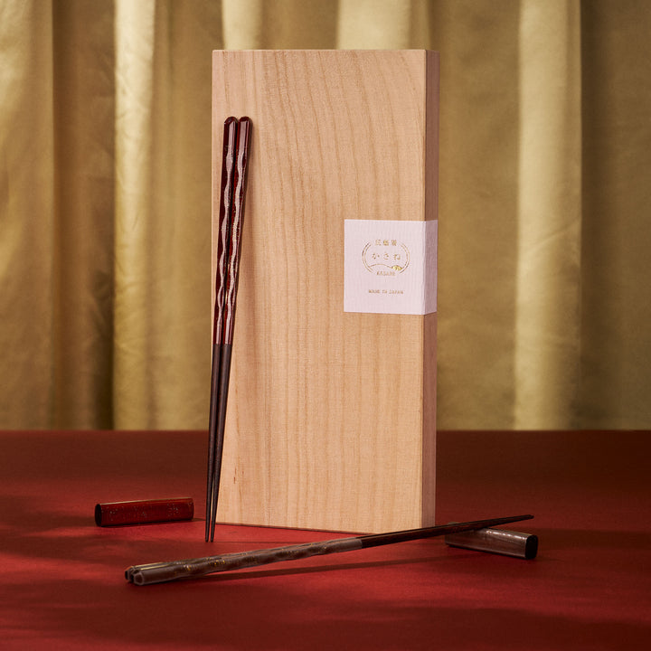 Mingei Chopstick Pair Gift Box thumbnail 1