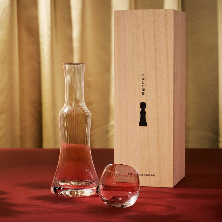 Kokeshi Sake Set