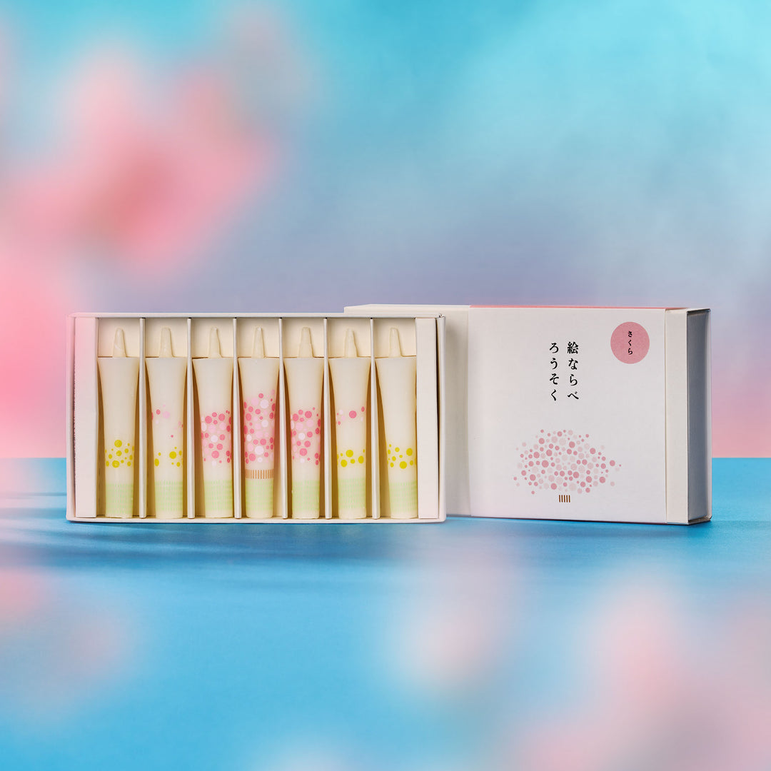 Four Seasons Picture Candle Set: Sakura Spring