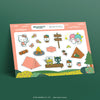 Hello Kitty and Friends® Annual Sticker: Wilderness Wonders (1 Sticker)