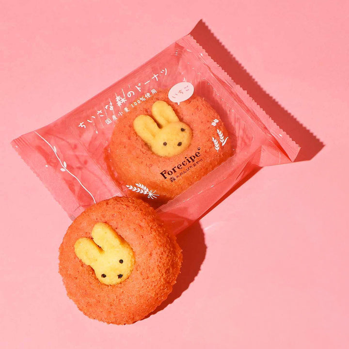 Animal Donut Strawberry Rabbit (1 Piece) thumbnail 1