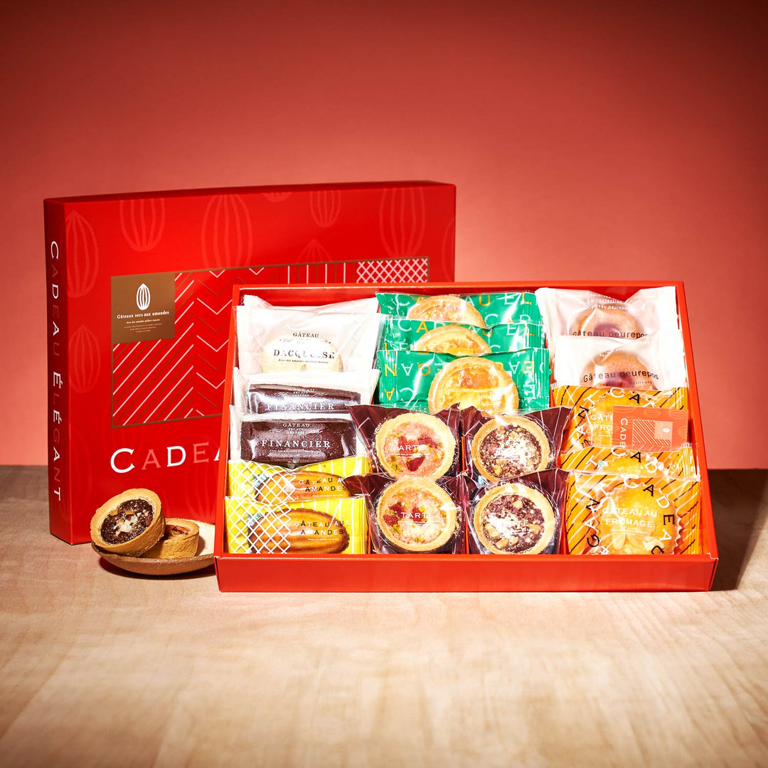 Elegant Almond Sweets Gift Set  (18 Pieces, 8 Flavors)