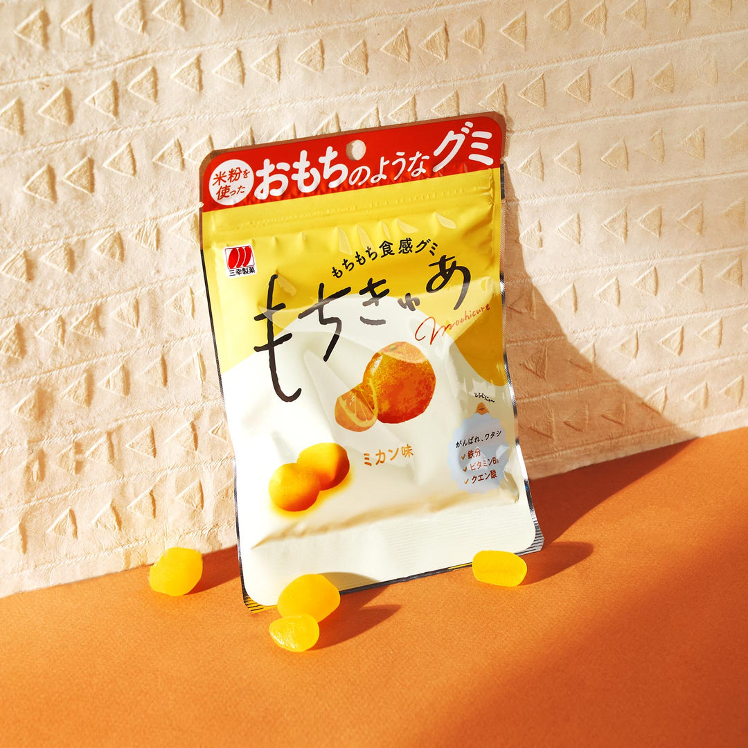 Mochicure Gummy: Mikan (12 bags)