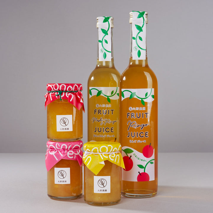 Ono Farm Japanese Fruit Juice and Jam Gift Box (2 Bottles and 3 Jars) thumbnail 10