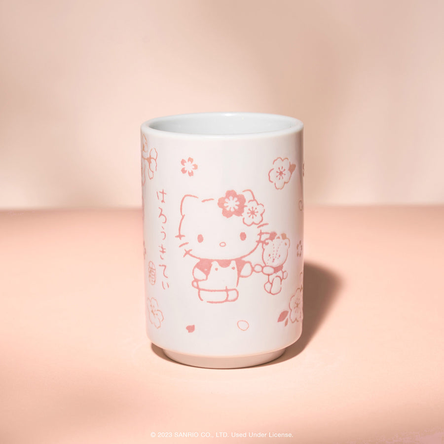Hello Kitty Sakura Yunomi Tea Cup (1 Piece)