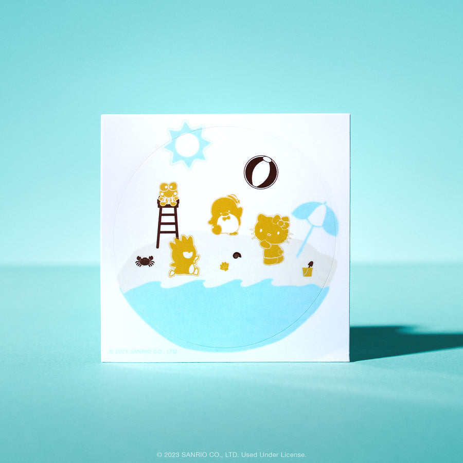 Hello Kitty Sticker: Okinawa Beach Party (5 Stickers)