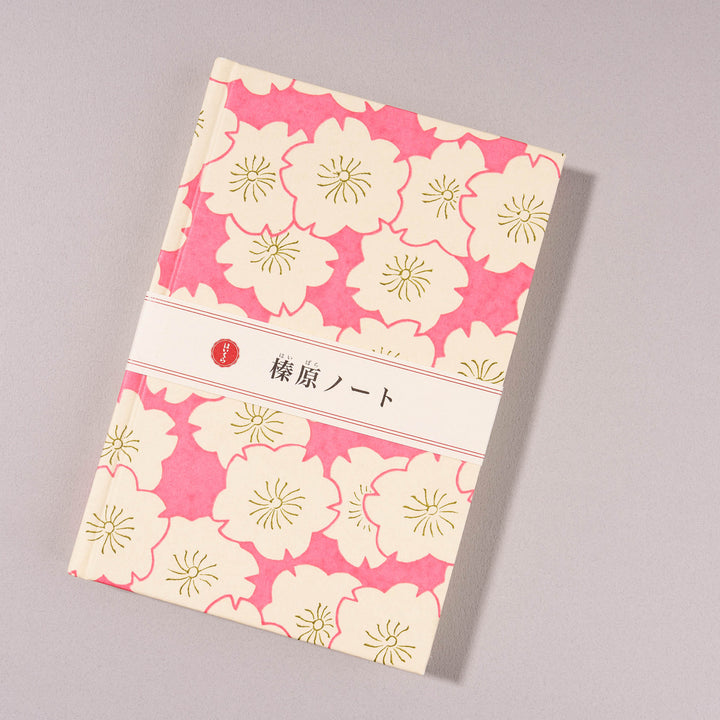 Flower Design Japanese Washi Notebook