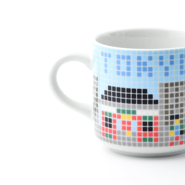 Tokyo City Retro Tile Mug