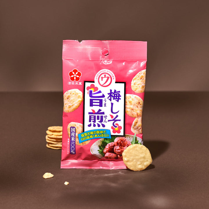 Umeshiso Uma Sen Rice Cracker (8 Packs)