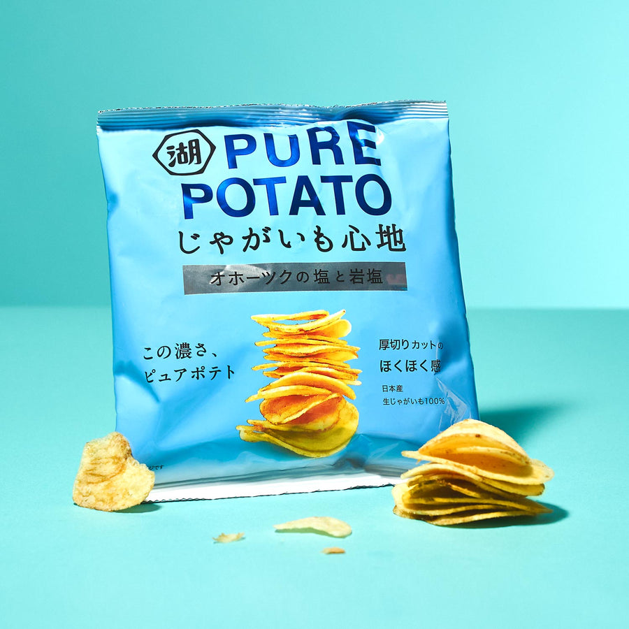 Pure Potato Chips: Salt of the Sea of Okhotsk and rock salt