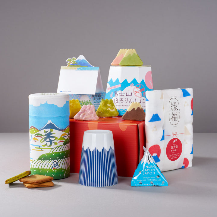 Snowy Mt. Fuji Gift Box