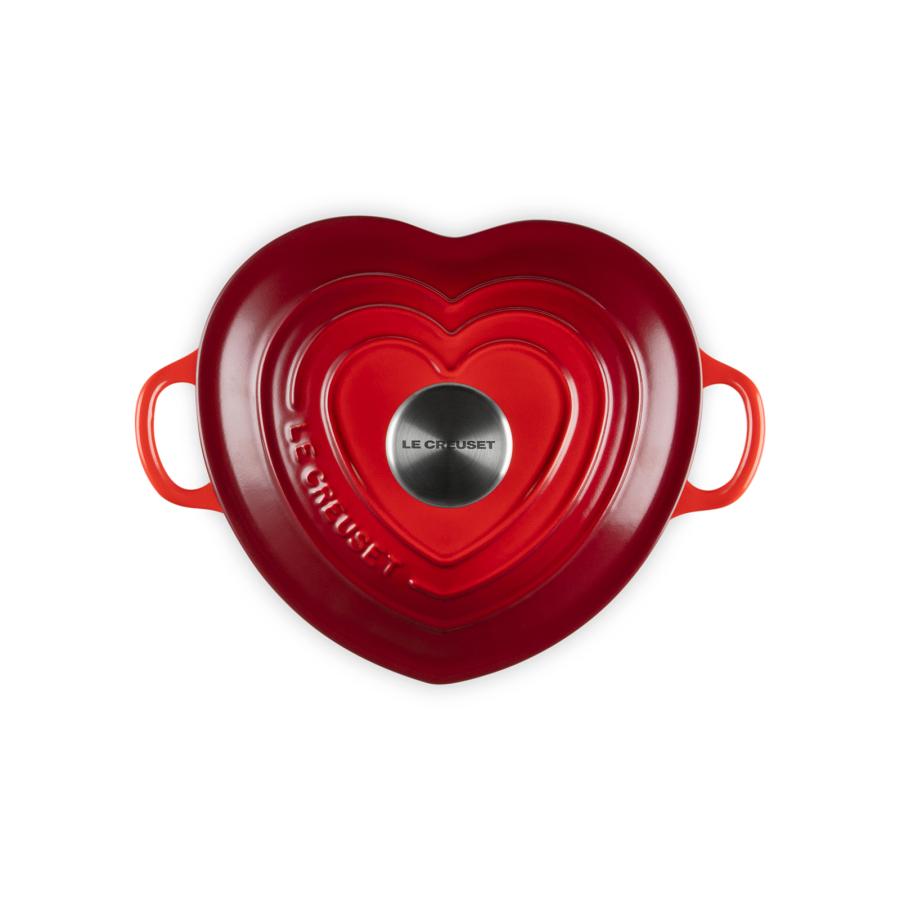 Le Creuset Cocotte d'Amour Cherry Red