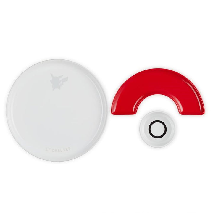 Pokémon Le Creuset Monster Ball and Super Ball Plate Set (2 Colors)