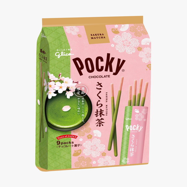 Pocky: Sakura Matcha (8 Packs)