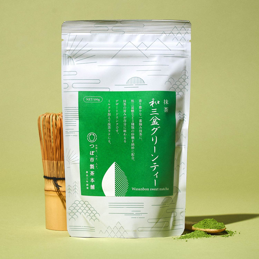 Wasanbon Matcha Green Tea  (1 Pack)