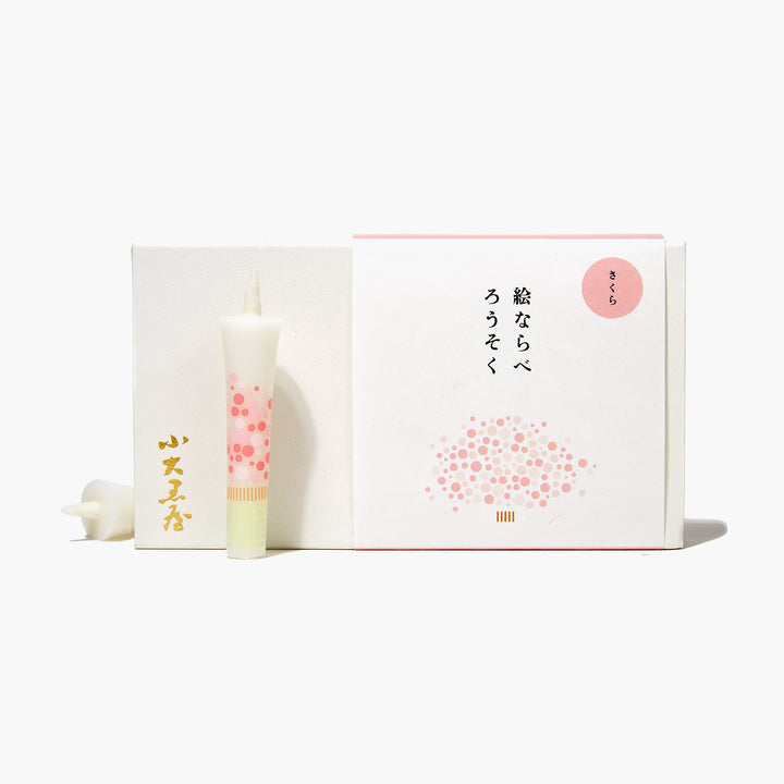 Four Seasons Picture Candle Set: Sakura Spring (7 Candles)