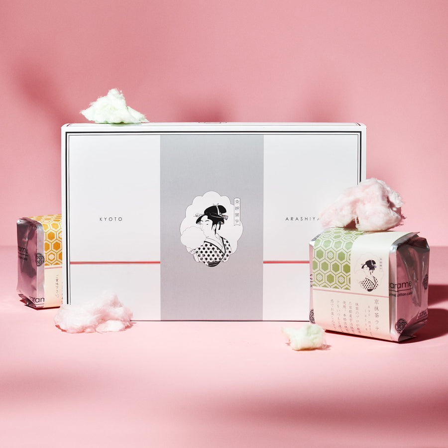 Sakura Premium Cotton Candy Gift Set (6 Packs, 6 Flavors)