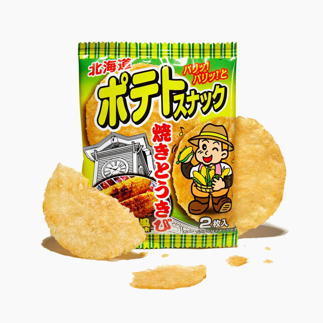 Potato Snack: Grilled Corn Flavor