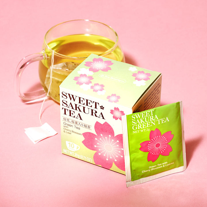 (Bundle Use Only) Sweet Sakura Green Tea (10 Bags) thumbnail 1