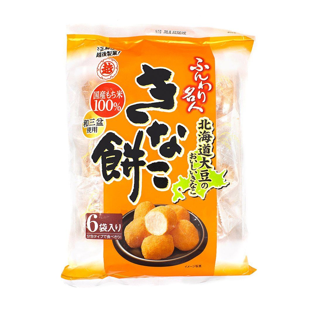 Market - Funwari Meijin Mochi Puffs: Kinako (6 Packs)